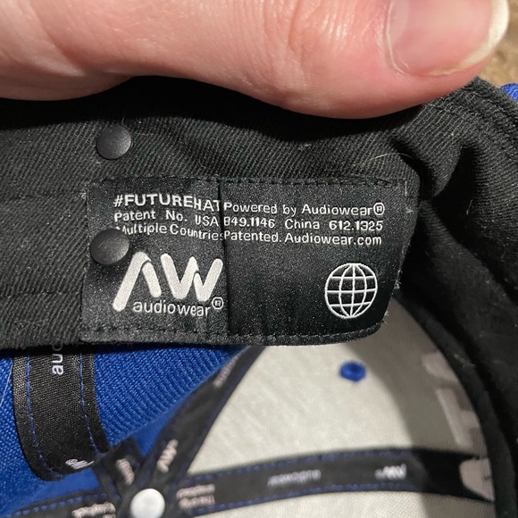 Royal blue Atari speaker hat - Picture 6 of 16